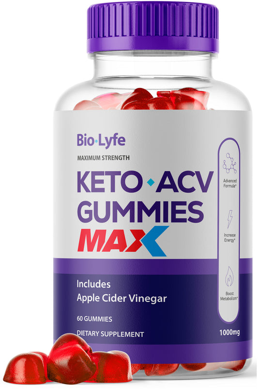 Biolyfe Max Keto ACV Gummies