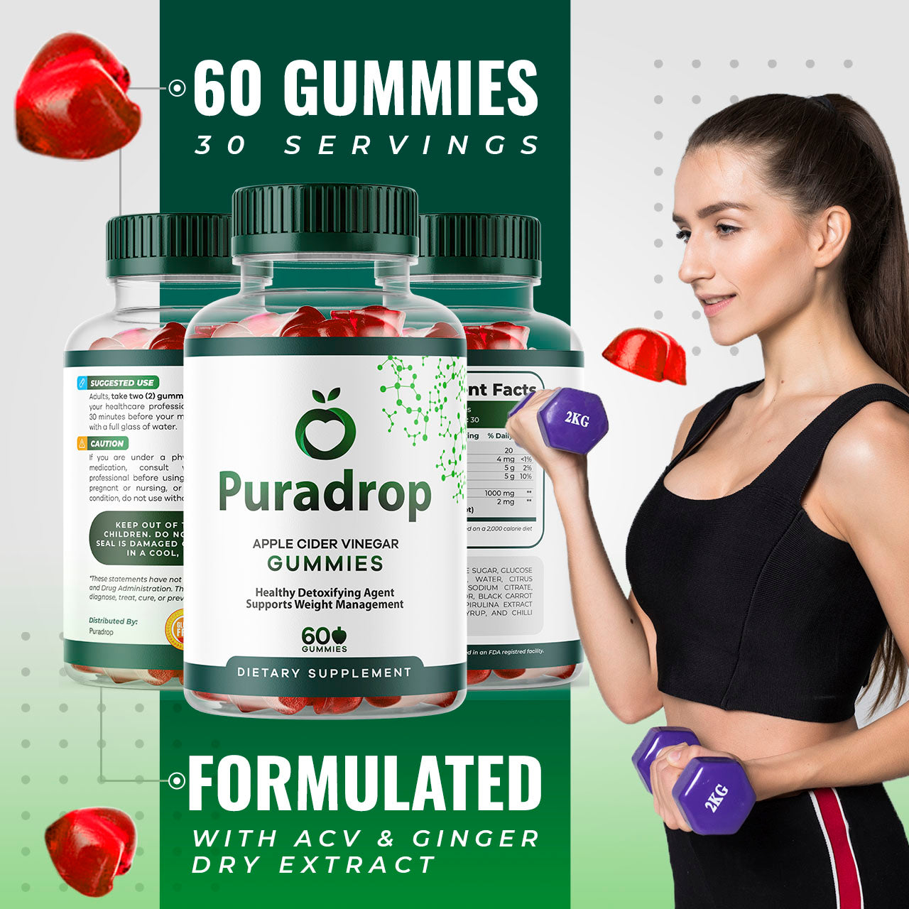 PuraDrop ACV Keto Gummies